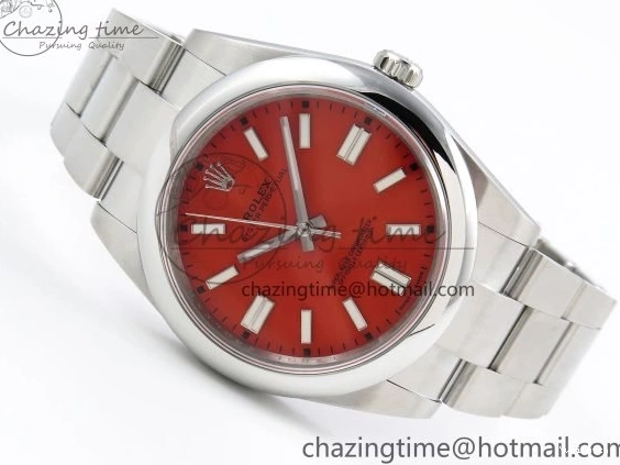 Best Orange 124300 Steel 1:1 904L 41mm A3230 Dial Edition DIWF Oyster Perpetual 0115